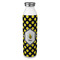 Bee & Polka Dots 20oz Stainless Steel Water Bottle - Full Print (Personalized)