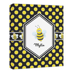 Bee & Polka Dots Canvas Print - 20x24 (Personalized)