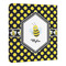 Bee & Polka Dots Canvas Print - 20x24 (Personalized)