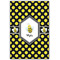 Bee & Polka Dots Wood Print - 20x30 (Personalized)