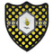 Bee & Polka Dots 3 Point Shield
