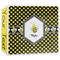 Bee & Polka Dots 3-Ring Binder - 3 inch (Personalized)