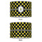 Bee & Polka Dots 8" Drum Lampshade - APPROVAL (Poly Film)