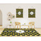 Bee & Polka Dots 8'x10' Indoor Area Rugs - IN CONTEXT