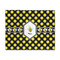Bee & Polka Dots 8'x10' Patio Rug - Front/Main