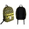 Bee & Polka Dots Backpack front and back - Apvl