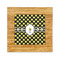 Bee & Polka Dots Bamboo Trivet with 6" Tile - FRONT