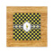 Bee & Polka Dots Bamboo Trivet with Ceramic Tile Insert (Personalized)