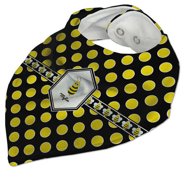 Bee & Polka Dots Bandana Closed