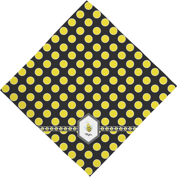 Bee & Polka Dots Bandana - Full View