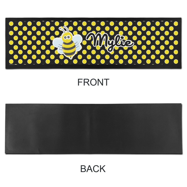 Bee & Polka Dots Bar Mat - Large - APPROVAL
