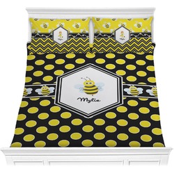 Bee & Polka Dots Comforters (Personalized)