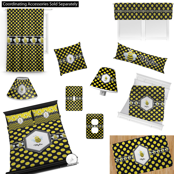 Bee & Polka Dots Bedroom Decor & Accessories2