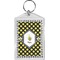 Bee & Polka Dots Bling Keychain (Personalized)