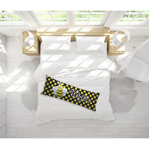 Bee & Polka Dots Body Pillow - LIFESTYLE