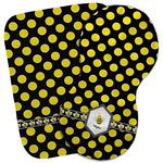 Bee & Polka Dots Burp Cloth (Personalized)