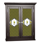Bee & Polka Dots Cabinet Decal - Custom Size (Personalized)