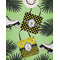 Bee & Polka Dots Canvas Tote Lifestyle Front and Back
