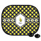Bee & Polka Dots Car Side Window Sun Shade (Personalized)
