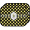 Bee & Polka Dots Car Floor Mats (Back Seat) (Personalized)
