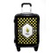 Bee & Polka Dots Carry On Hard Shell Suitcase - Front