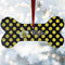 Bee & Polka Dots Ceramic Dog Ornaments - Parent