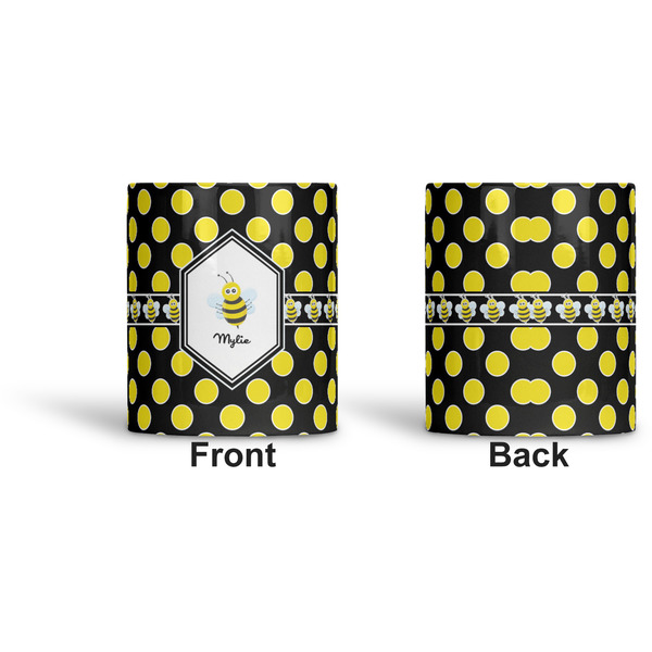 Bee & Polka Dots Ceramic Pen Holder - Apvl