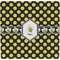 Bee & Polka Dots Ceramic Tile Hot Pad (Personalized)