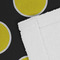 Bee & Polka Dots Close up of Fabric
