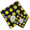 Bee & Polka Dots Cloth Napkins - Personalized Lunch & Dinner (PARENT MAIN)