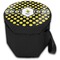 Bee & Polka Dots Collapsible Personalized Cooler & Seat (Closed)