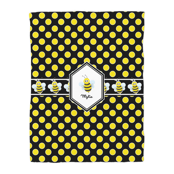 Bee & Polka Dots Comforter - Twin - Front