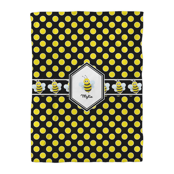 Bee & Polka Dots Comforter - Twin XL - Front