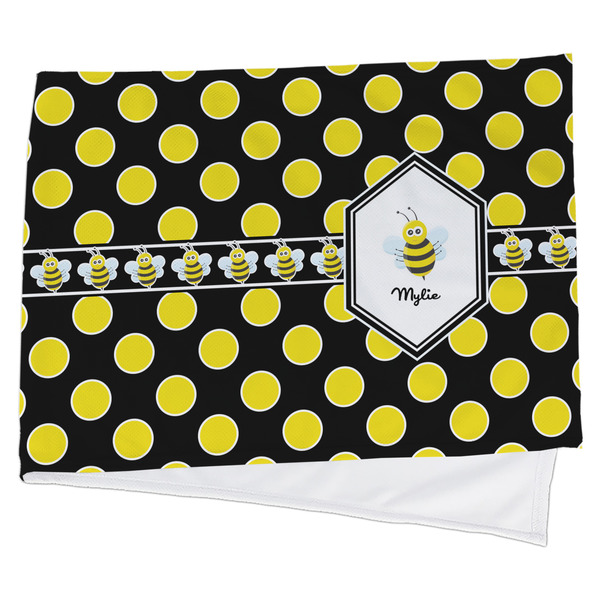 Custom Bee & Polka Dots Cooling Towel (Personalized)