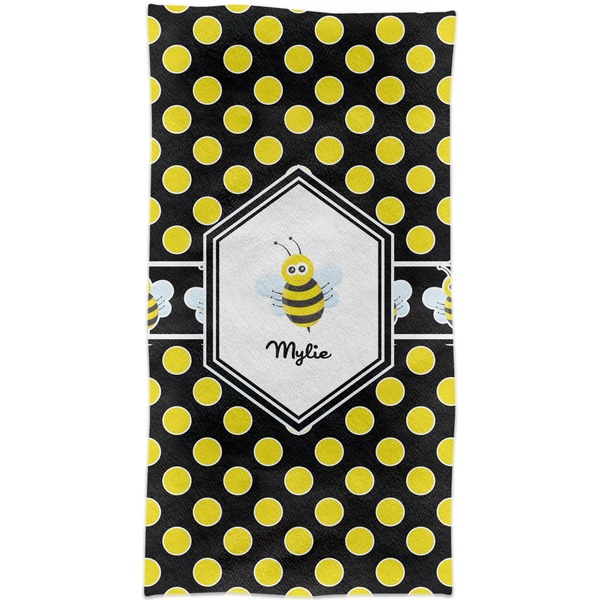Bee & Polka Dots Crib Comforter/Quilt - Apvl