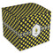 Bee & Polka Dots Cube Favor Gift Box - Front/Main