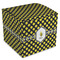 Bee & Polka Dots Cube Favor Gift Boxes (Personalized)
