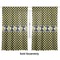 Bee & Polka Dots Curtain 112x80 - Lined
