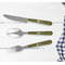 Bee & Polka Dots Cutlery Set - w/ PLATE