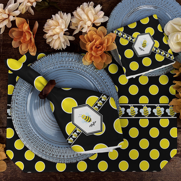 Bee & Polka Dots Dining Set