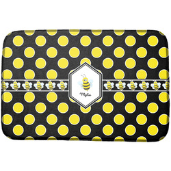 Bee & Polka Dots Dish Drying Mat (Personalized)