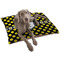 Bee & Polka Dots Dog Bed - Large LIFESTYLE