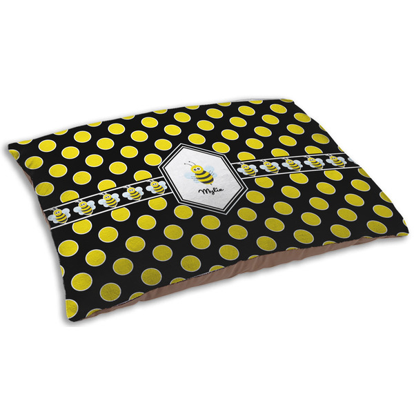 Bee & Polka Dots Dog Beds - SMALL