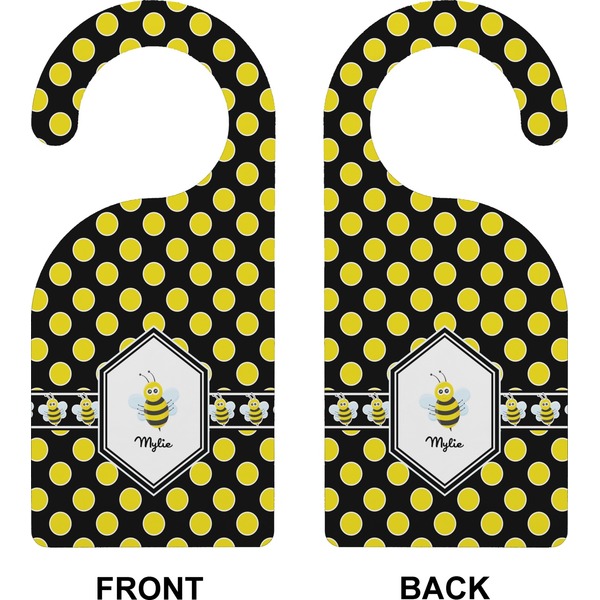 Bee & Polka Dots Door Hanger (Approval)