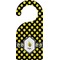Bee & Polka Dots Door Hanger (Personalized)