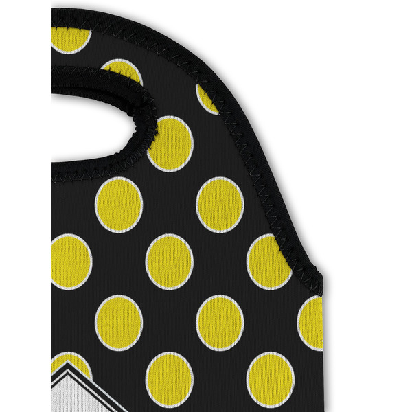 Bee & Polka Dots Double Wine Tote - Detail 1 (new)