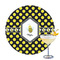 Bee & Polka Dots Printed Drink Topper (Personalized)