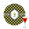 Bee & Polka Dots Drink Topper - Medium - Single with Drink