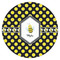 Bee & Polka Dots Drink Topper - Medium - Single