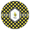 Bee & Polka Dots Drink Topper - Small - Single